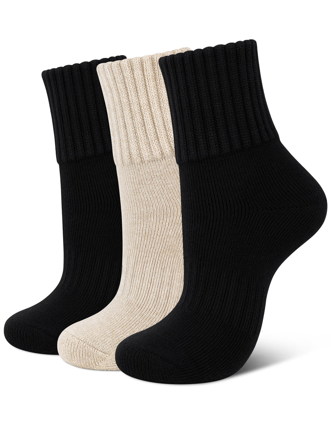 Airacker Winter Thermal Cushioned Socks (3 Pairs)