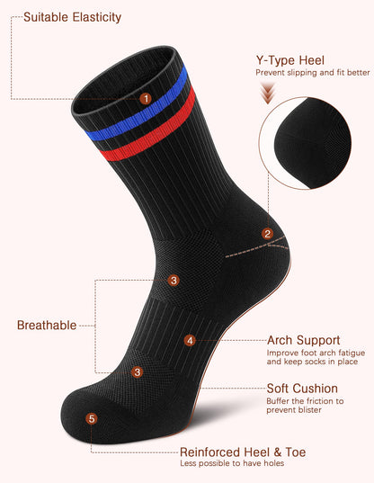 Airacker crew athletic socks - product image 5