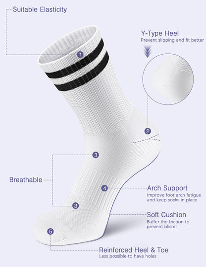 Airacker crew athletic socks - product image 57