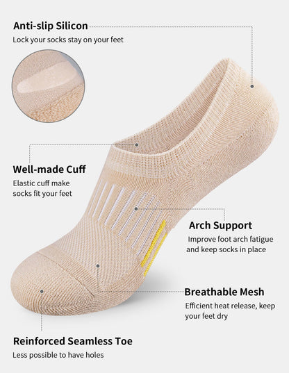 Airacker no show athletic socks - product image 6