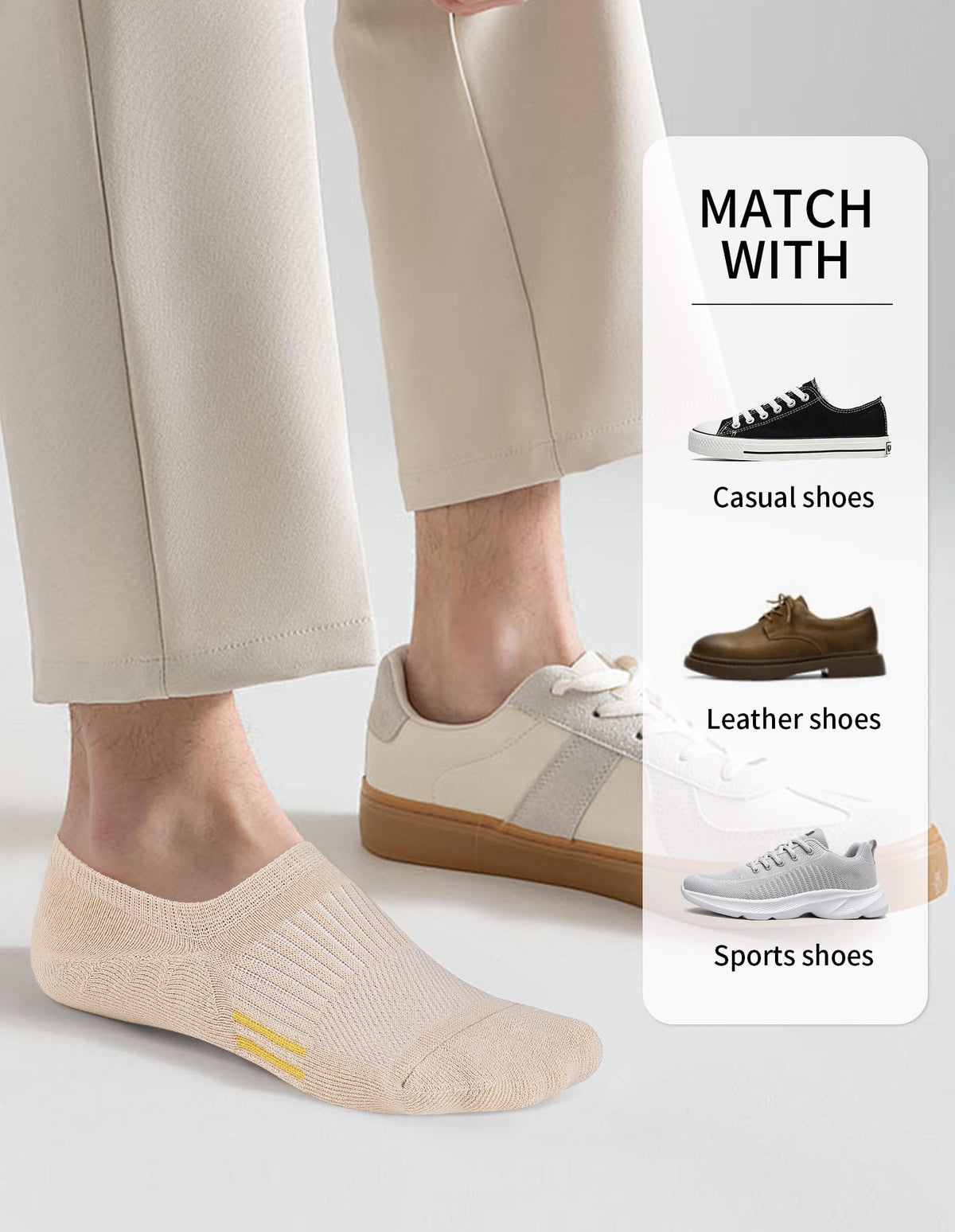Airacker no show athletic socks - product image 7