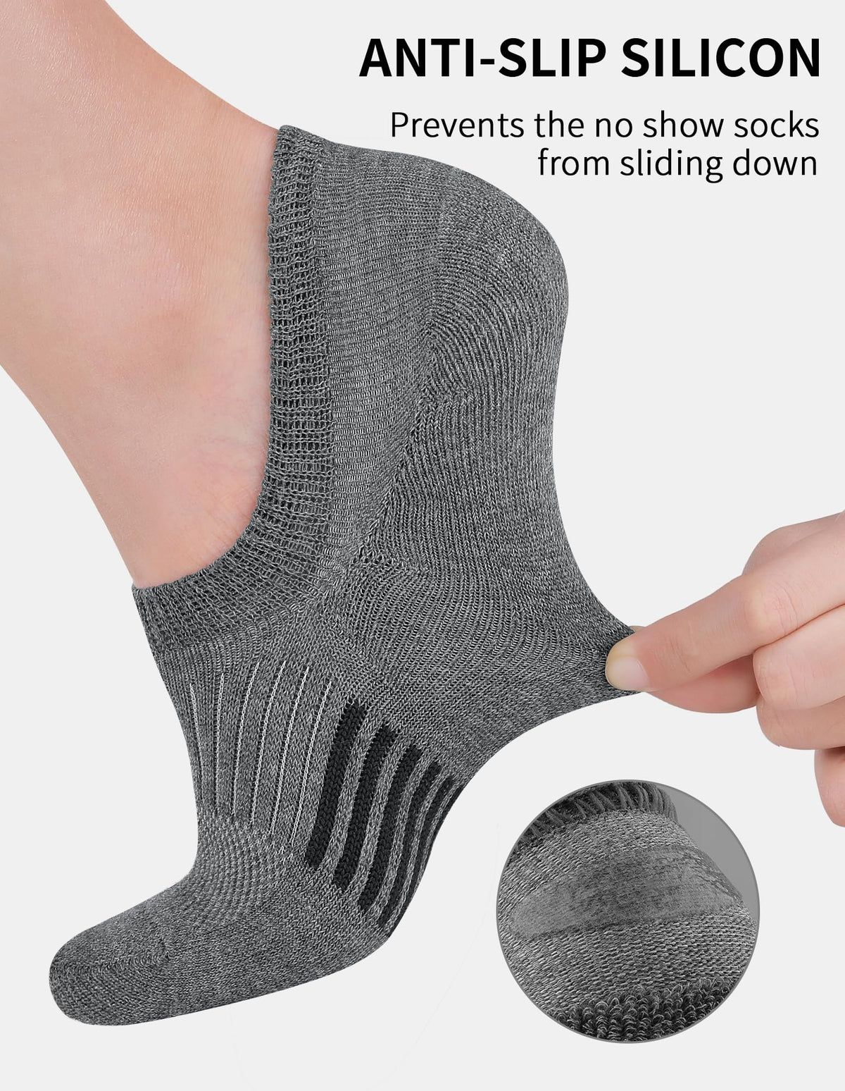 Airacker no show athletic socks - product image 18