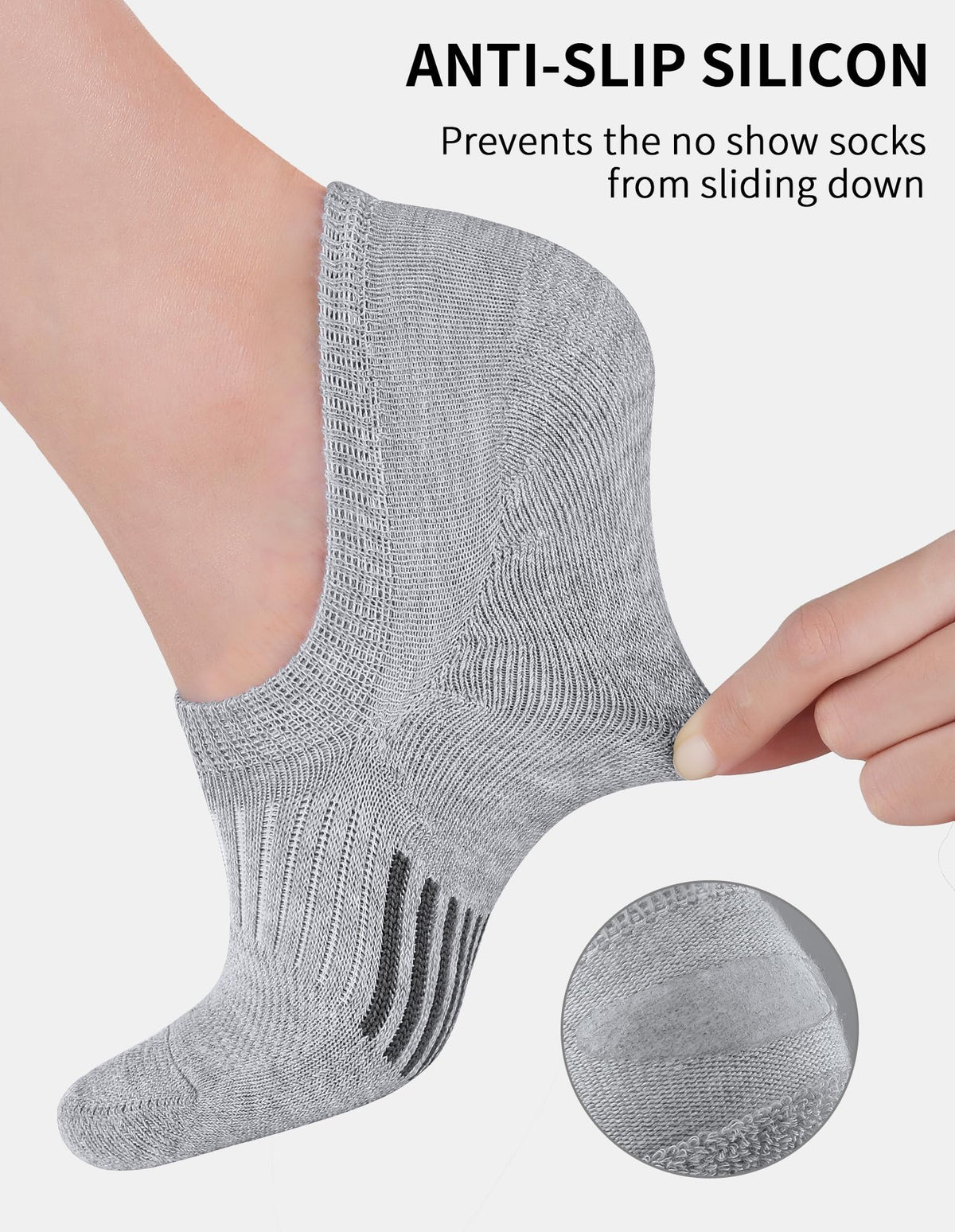 Airacker no show athletic socks - product image 30