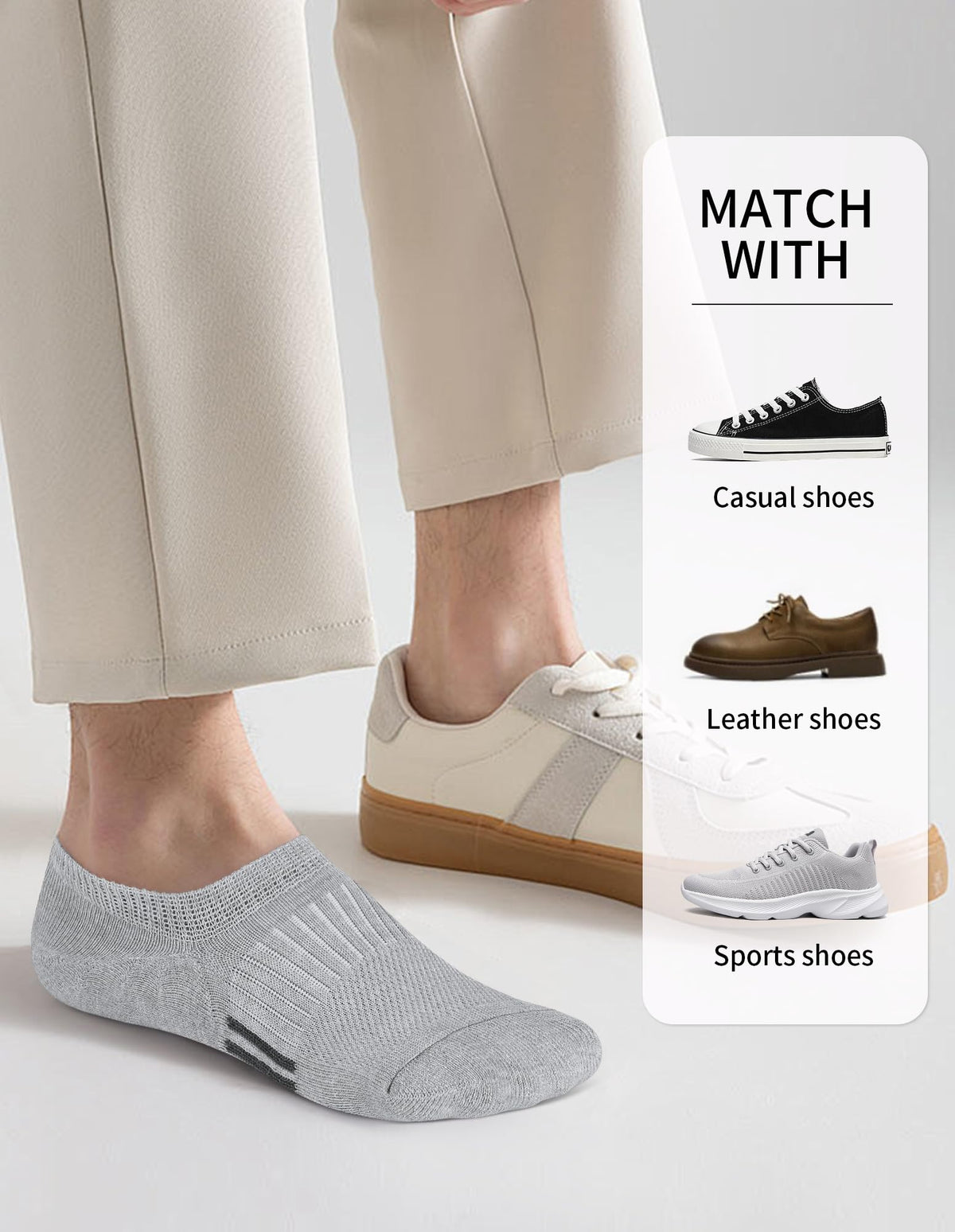 Airacker no show athletic socks - product image 32