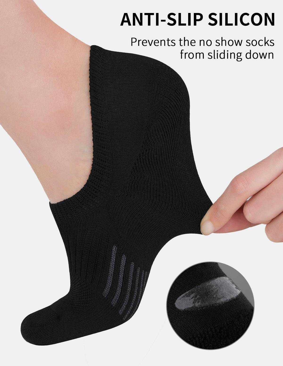 Airacker no show athletic socks - product image 40