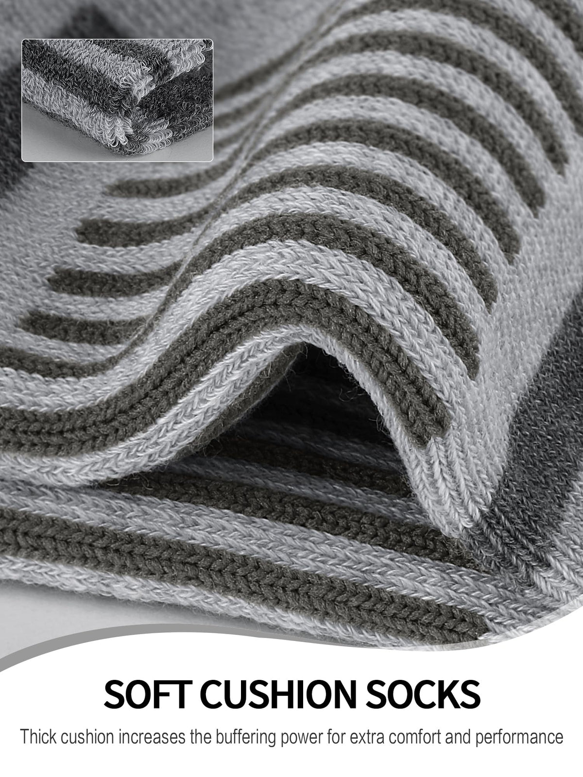 Airacker quarter athletic socks - product image 9