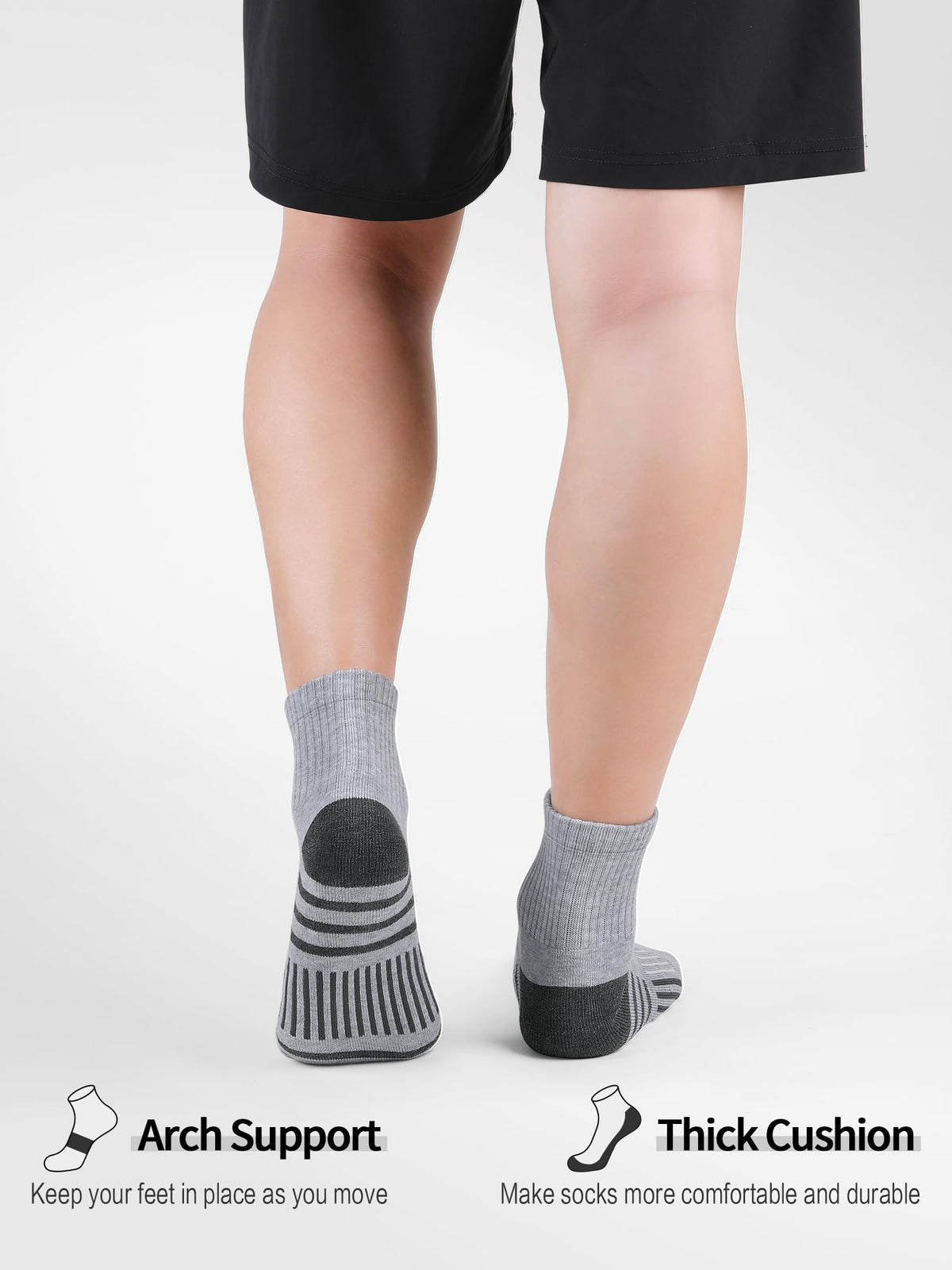 Airacker quarter athletic socks - product image 11