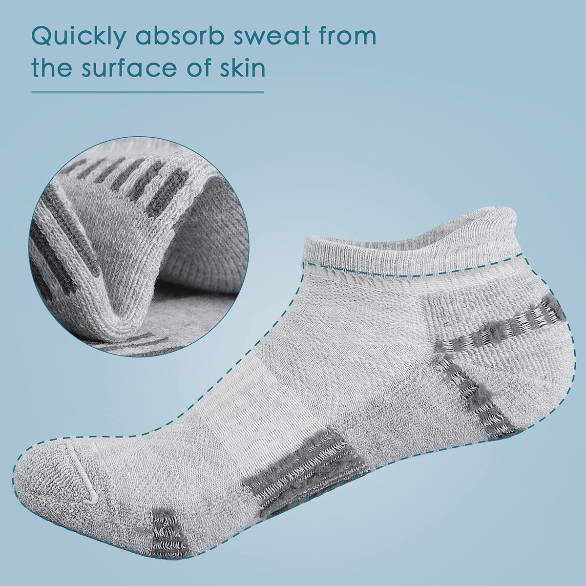 Airacker ankle athletic socks - product image 25