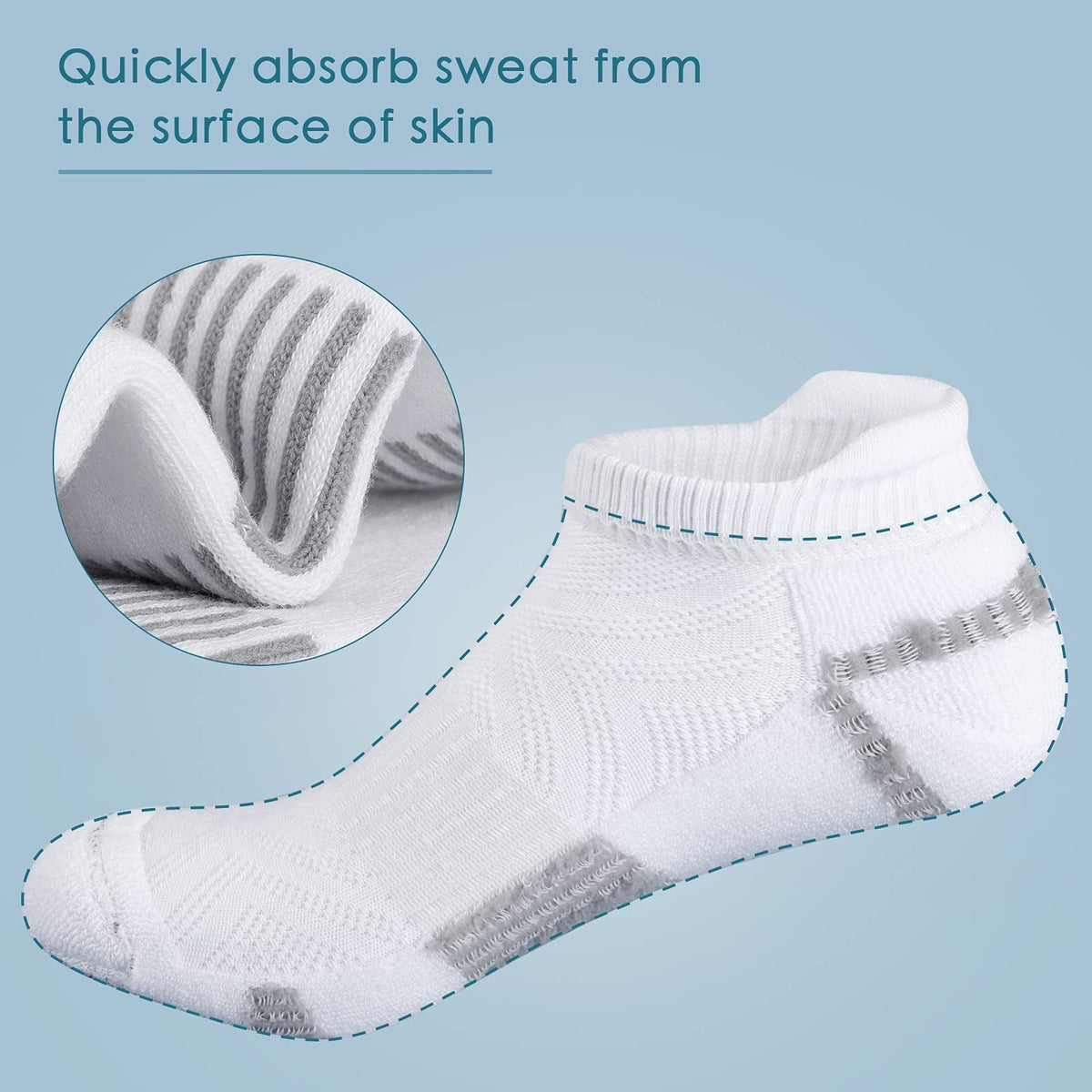 Airacker ankle athletic socks - product image 39