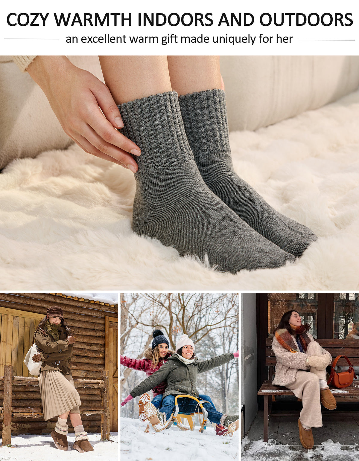 Airacker winter thermal cushioned socks - product image 5