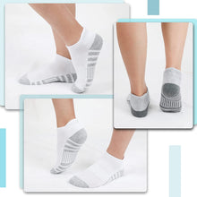 将图片加载到图库查看器，Airacker Ankle Athletic Running Socks Cushioned Breathable Low Cut Sports Tab Socks for Men and Women (6 Pairs)
