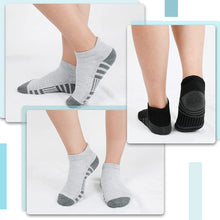 将图片加载到图库查看器，Airacker Ankle Athletic Running Socks Cushioned Breathable Low Cut Sports Tab Socks for Men and Women (6 Pairs)
