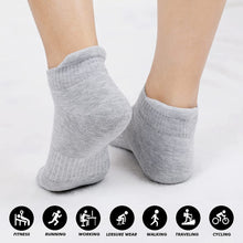 将图片加载到图库查看器，Airacker Ankle Athletic Running Socks Cushioned Sports Low Cut Tab Socks for Men &amp; Women
